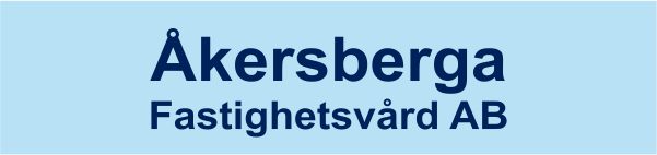 Åkersberga Fastighetsvård AB logotyp