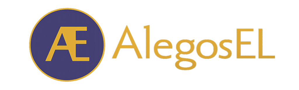Alegos EL AB logotyp