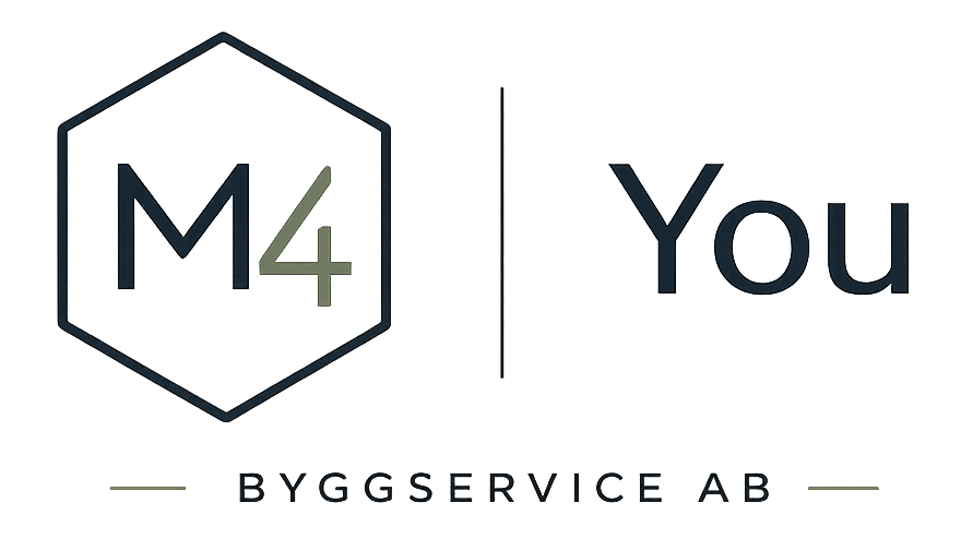 M4You Byggservice AB logotyp