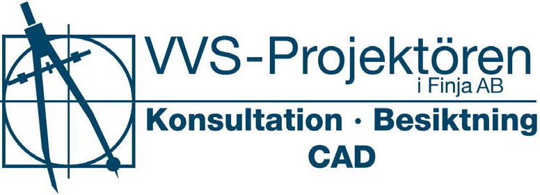 VVS-Projektören i Finja AB logotyp