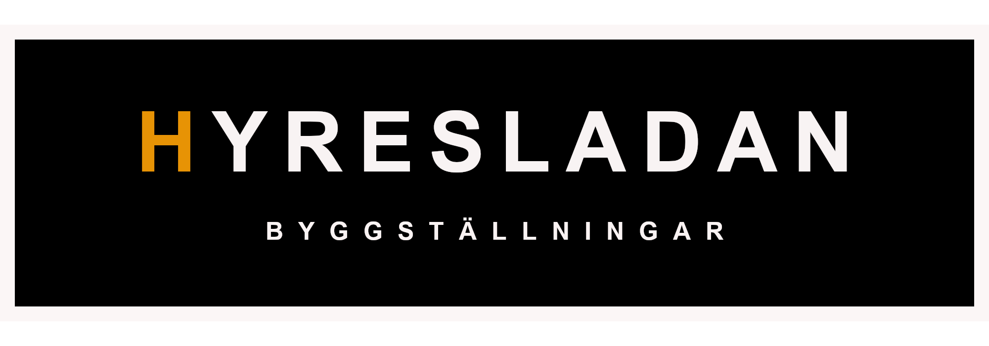HYRESLADAN AB logotyp