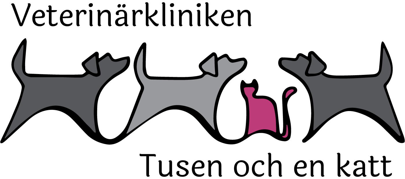 Veterinärkliniken Tusen och en katt AB logotyp