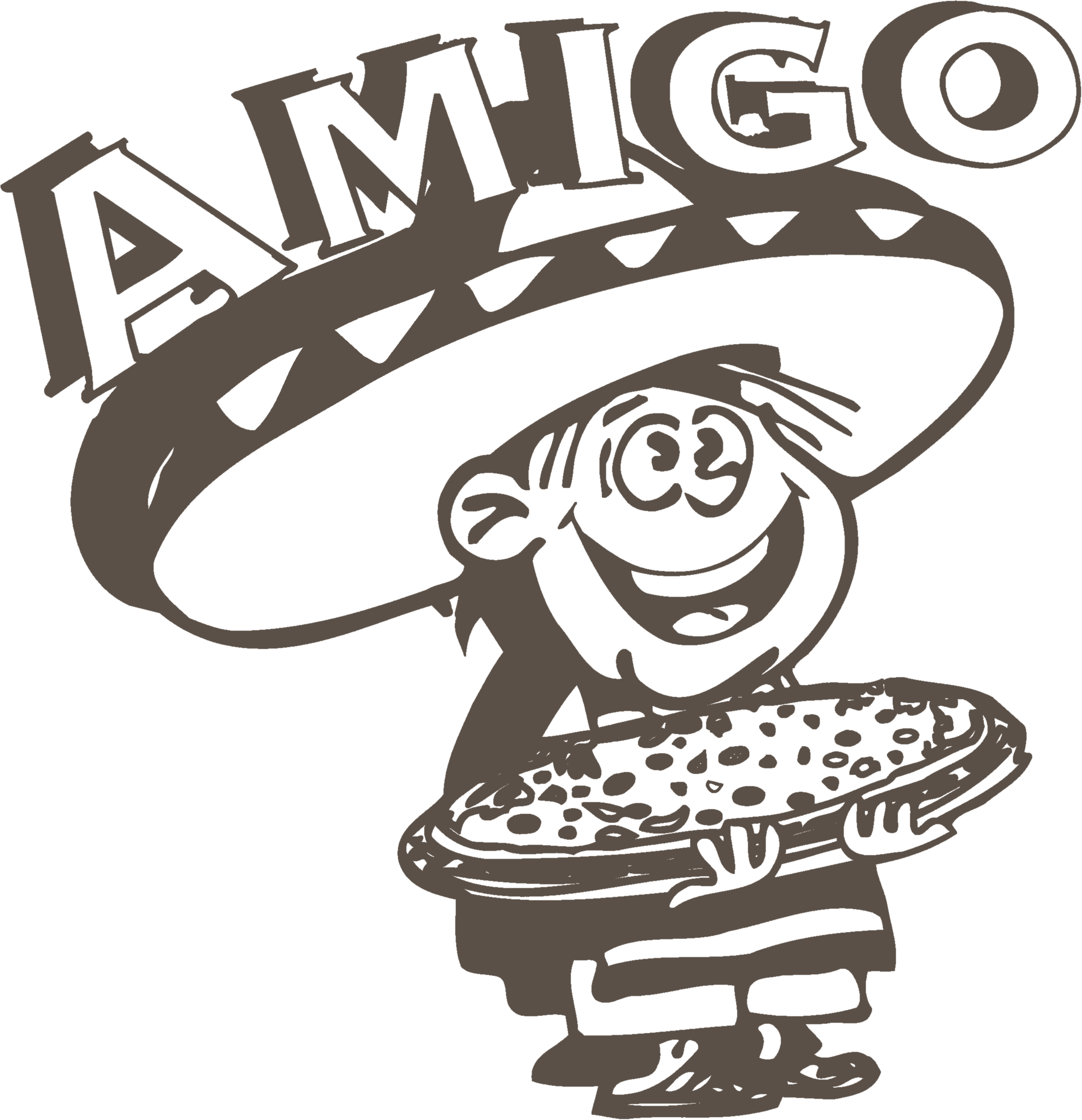 Pizzeria Amigo i Mullsjö AB logotyp