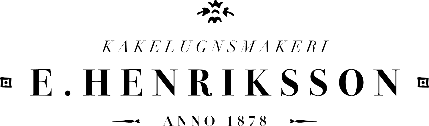 E. Henriksson Kakelugnsmakeri AB logotyp