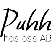 Puhh hos oss AB logotyp