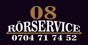 08 Rörservice AB logotyp
