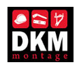 DKM Montage Byggställningar AB logotyp