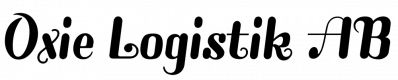Oxie Logistik AB logotyp