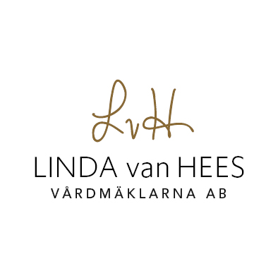 Linda van Hees Vårdmäklarna AB logotyp