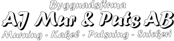 AJ Mur & Puts AB logotyp