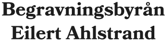 Begravningsbyrån Eilert Ahlstrand AB logotyp