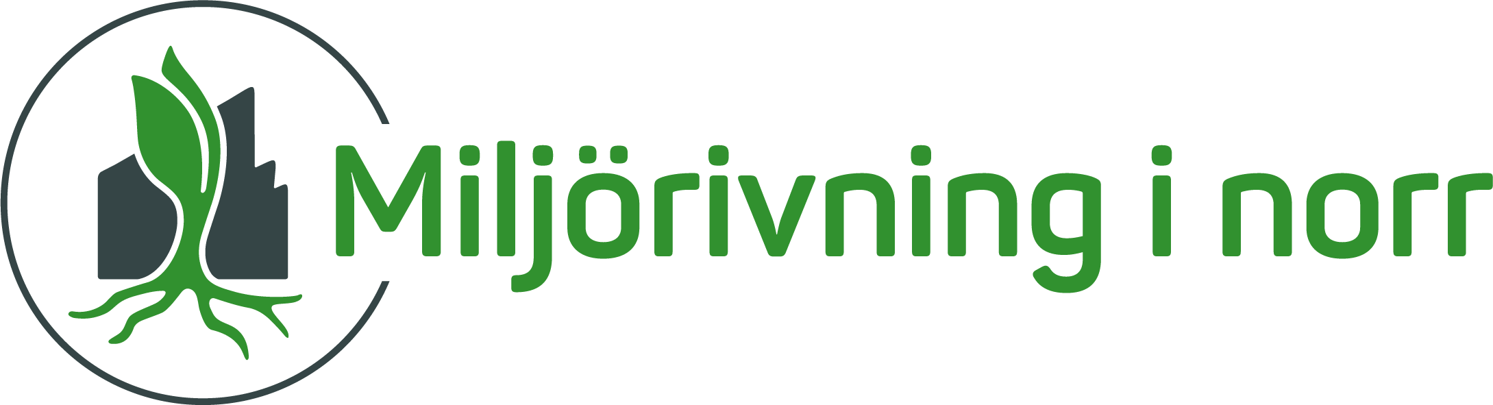 Miljörivning i Norr AB logotyp