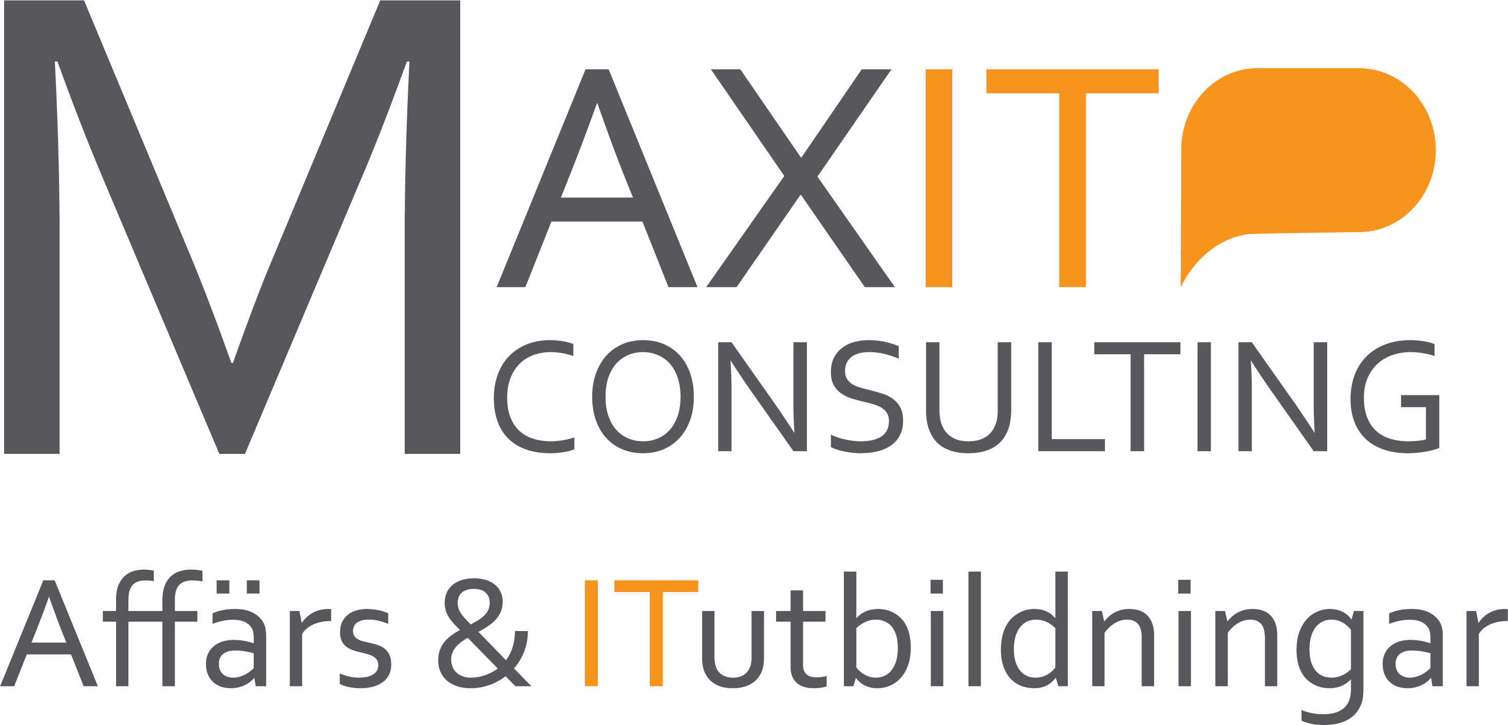 MaxIT Consulting Affärs & IT-utbildningar AB logotyp