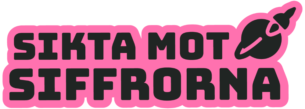 Sikta mot siffrorna AB logotyp