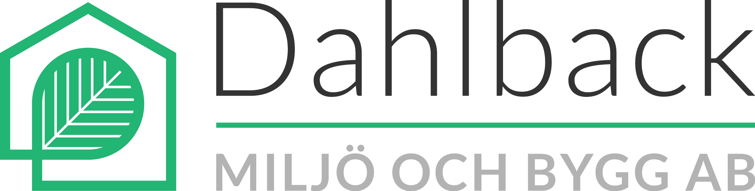 Dahlback Miljö och Bygg AB logotyp