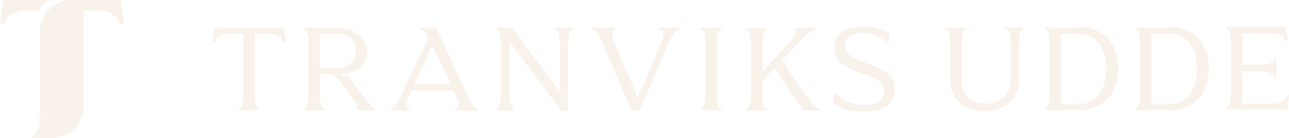 Tranviks Udde Fastigheter AB logotyp