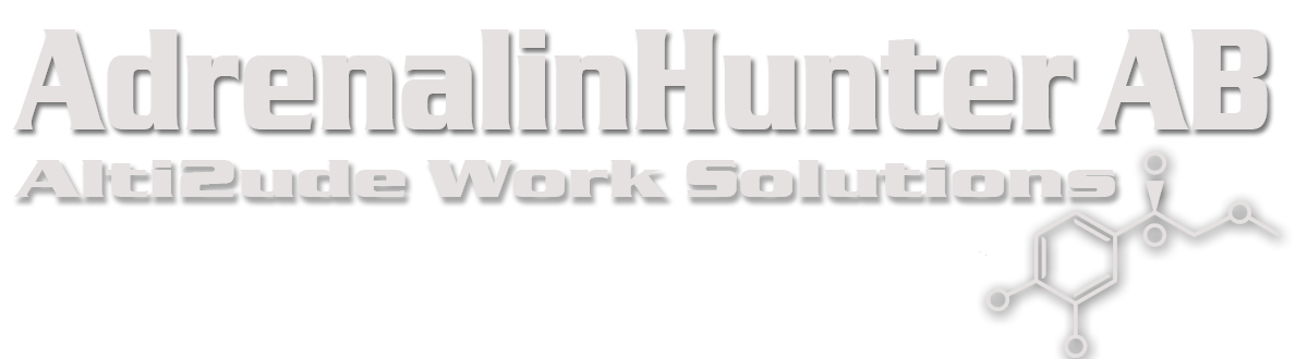 Adrenalinhunter AB logotyp