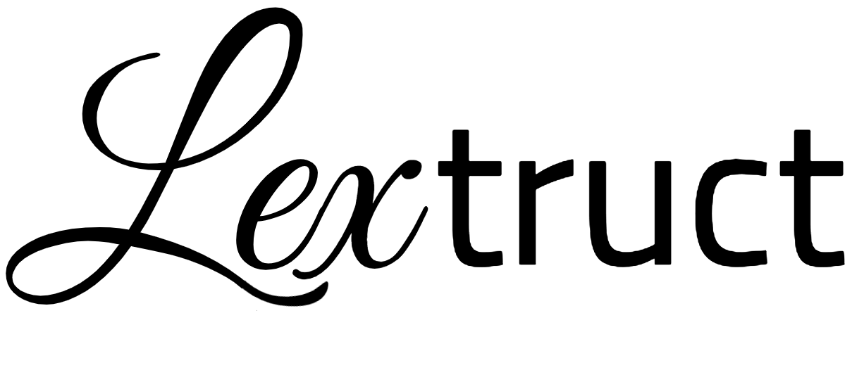 Lextruct AB logotyp