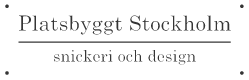 Platsbyggt Stockholm AB logotyp