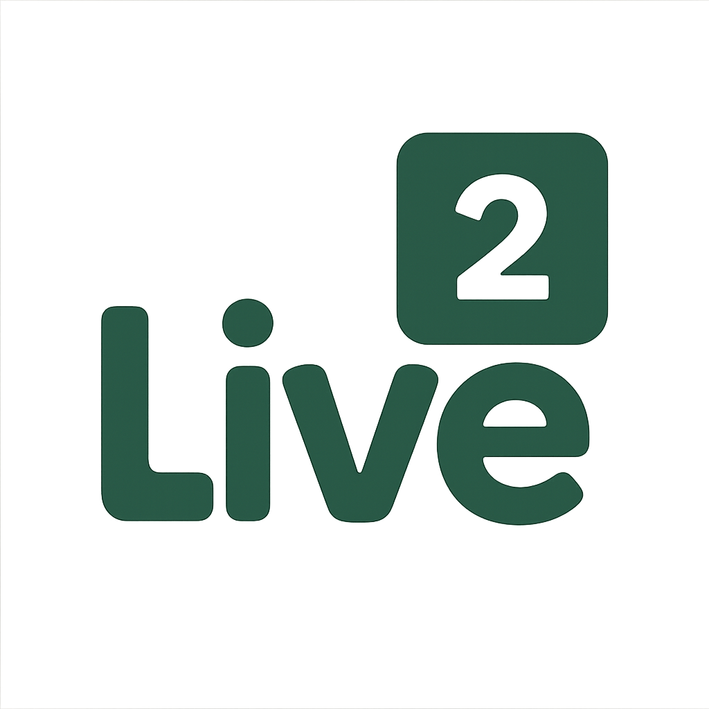Live squared AB logotyp
