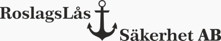RoslagsLås & Säkerhet AB logotyp