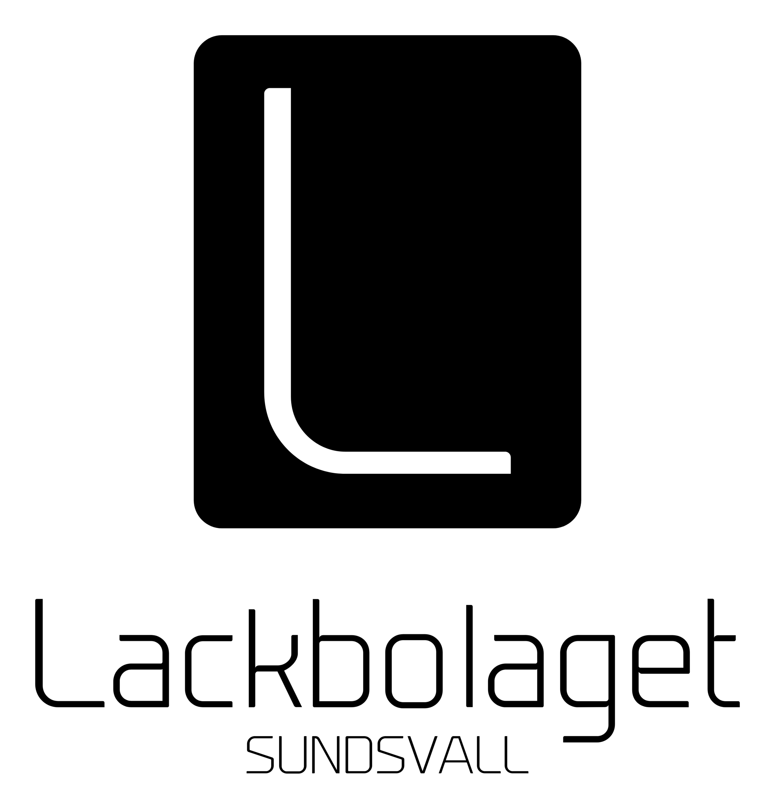 Lackbolaget i Sundsvall AB logotyp