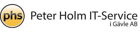 Peter Holm IT-Service i Gävle AB logotyp