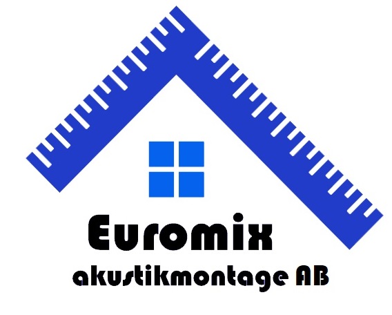 EUROMIX Akustikmontage Aktiebolag logotyp