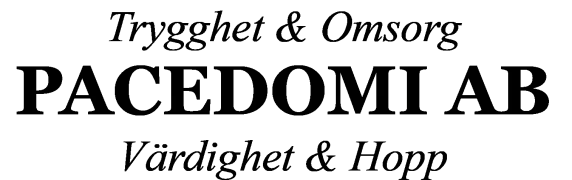 Pacedomi AB logotyp
