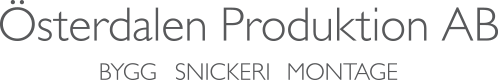 ÖSTERDALEN PRODUKTION AB logotyp