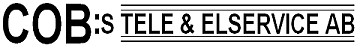 COB:s Tele & Elservice i Arboga AB logotyp