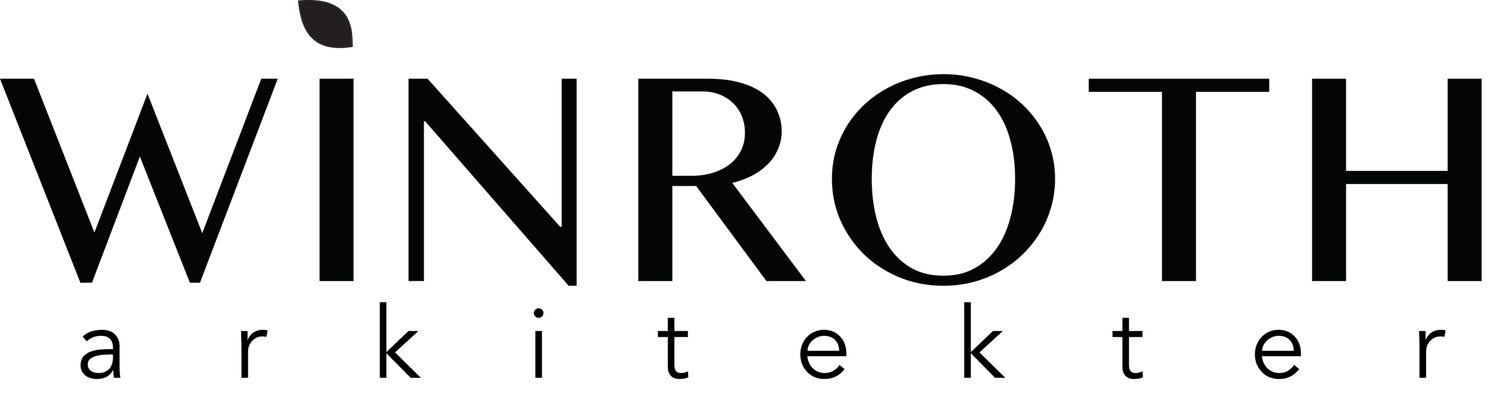 Winroth arkitekter AB logotyp