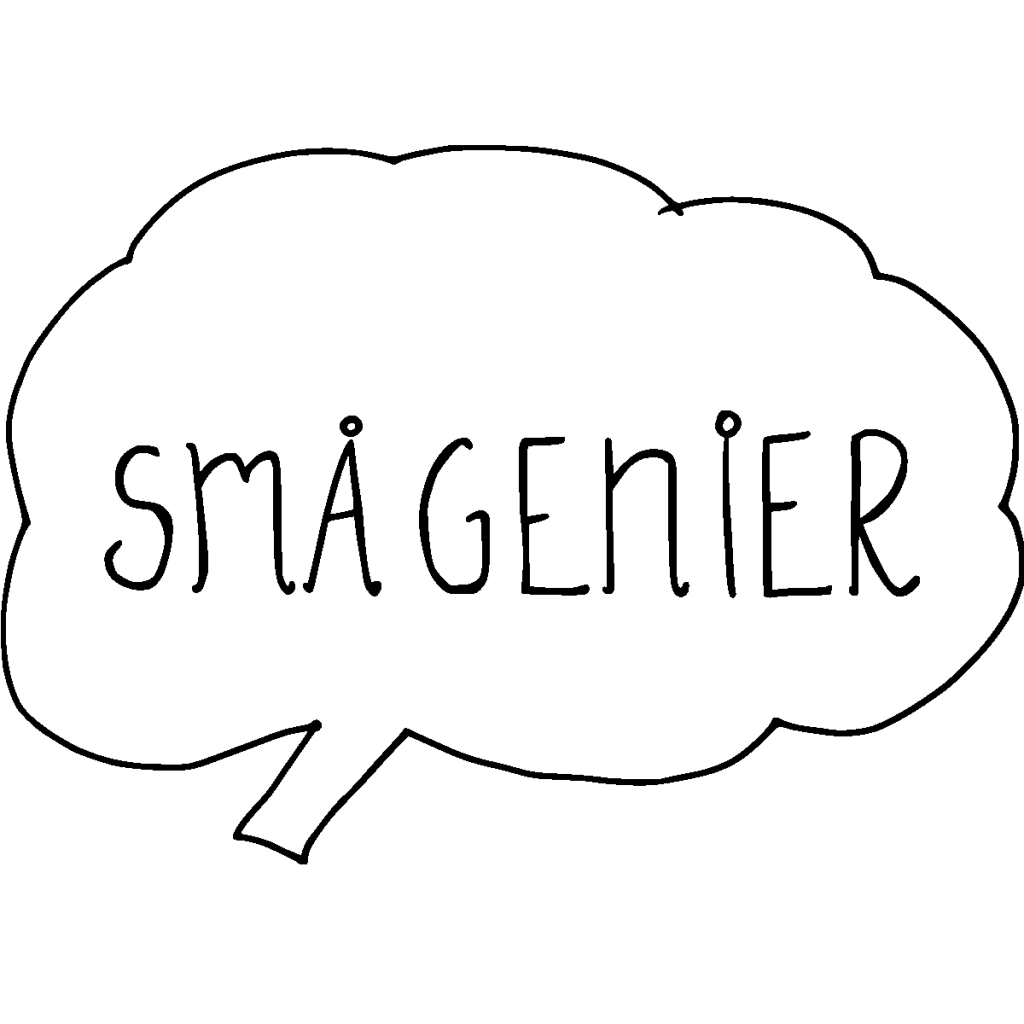 Små genier AB logotyp