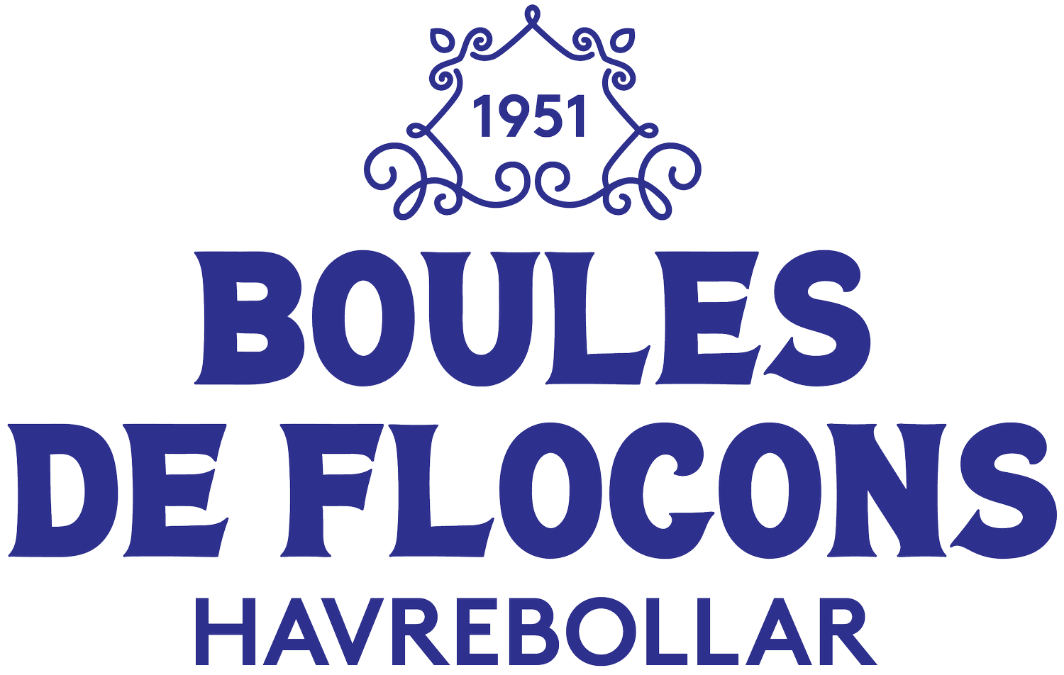 Boules de flocons d'avoine & coco AB logotyp