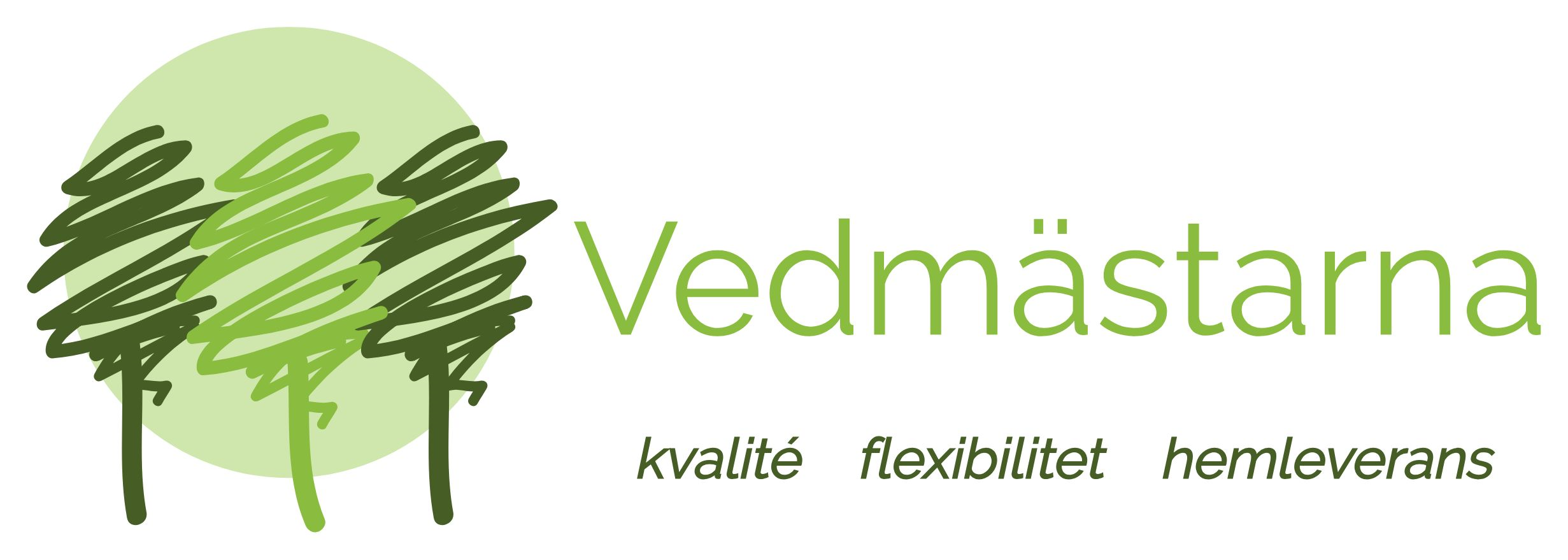 Vedmästarna Sverige AB logotyp