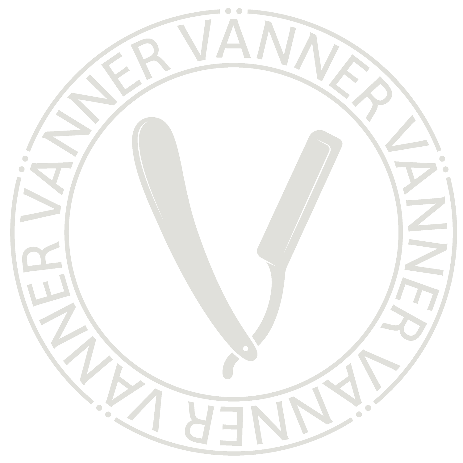 Vänner Barbershop AB logotyp