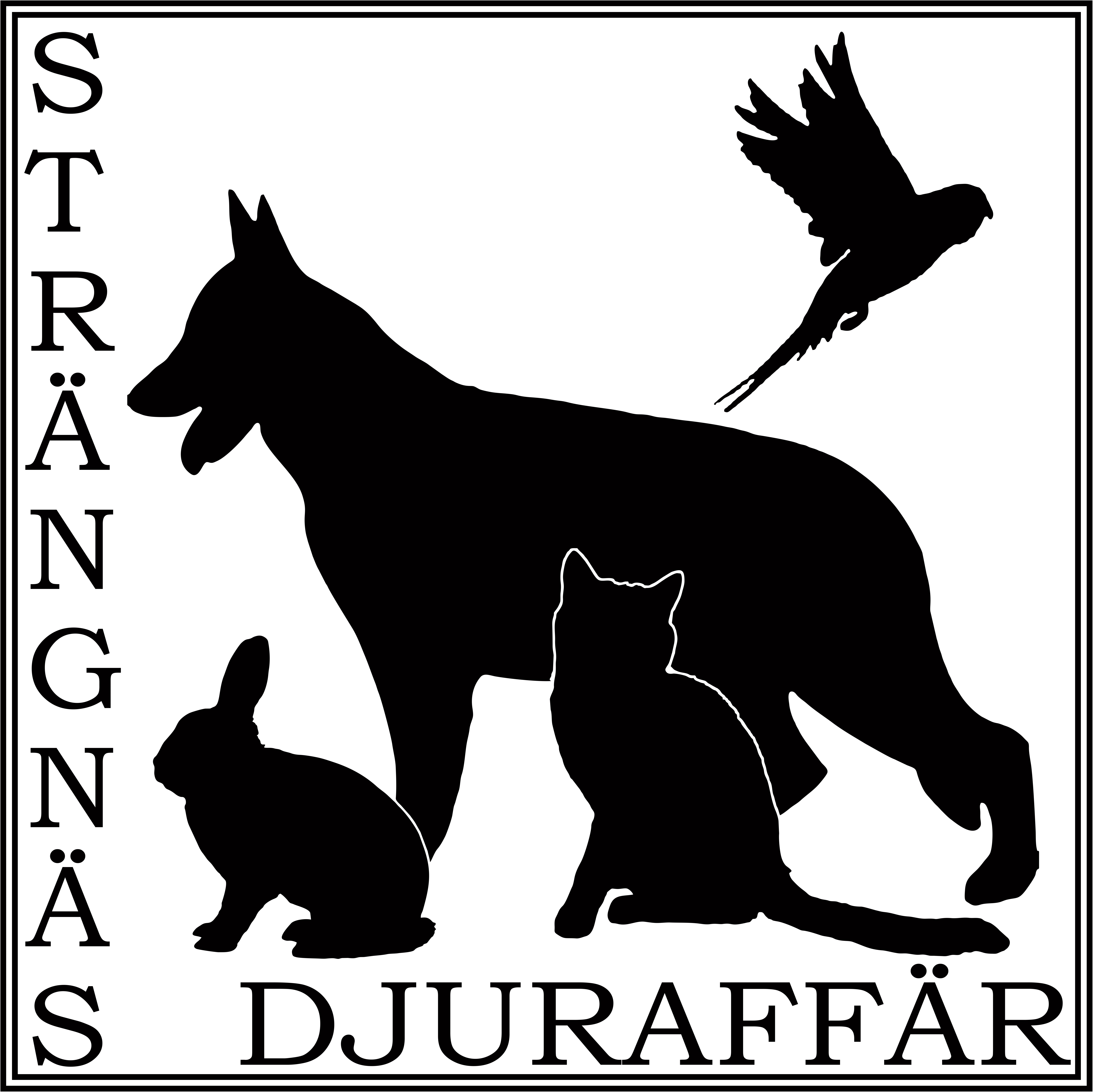 Strängnäs Djuraffär AB logotyp