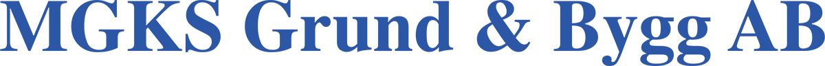 MGKS Grund&Bygg AB logotyp