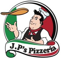 JP Pizzeria AB logotyp