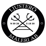 LJUSTERÖ MÅLERI AB logotyp