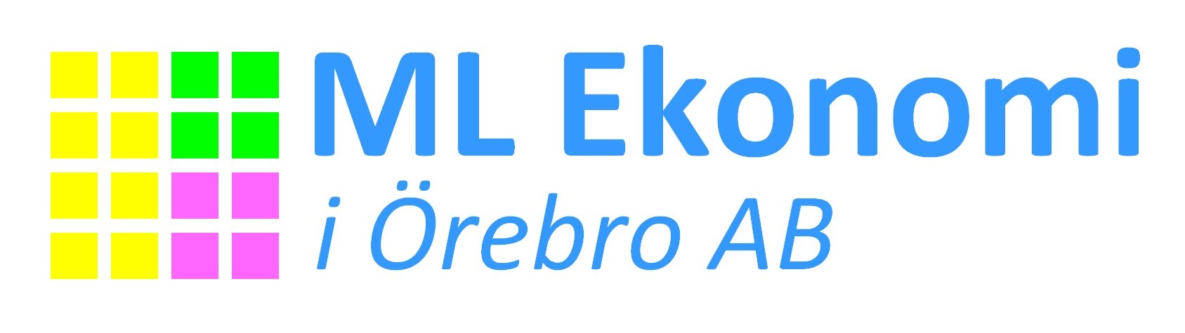 ML Ekonomi i Örebro AB logotyp