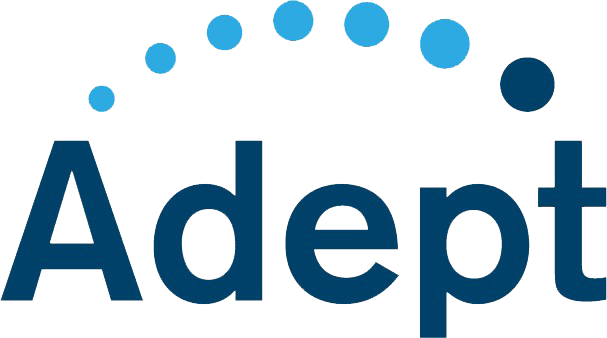 Adept Sverige AB logotyp