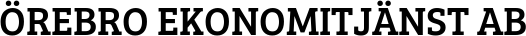 Örebro Ekonomitjänst AB logotyp