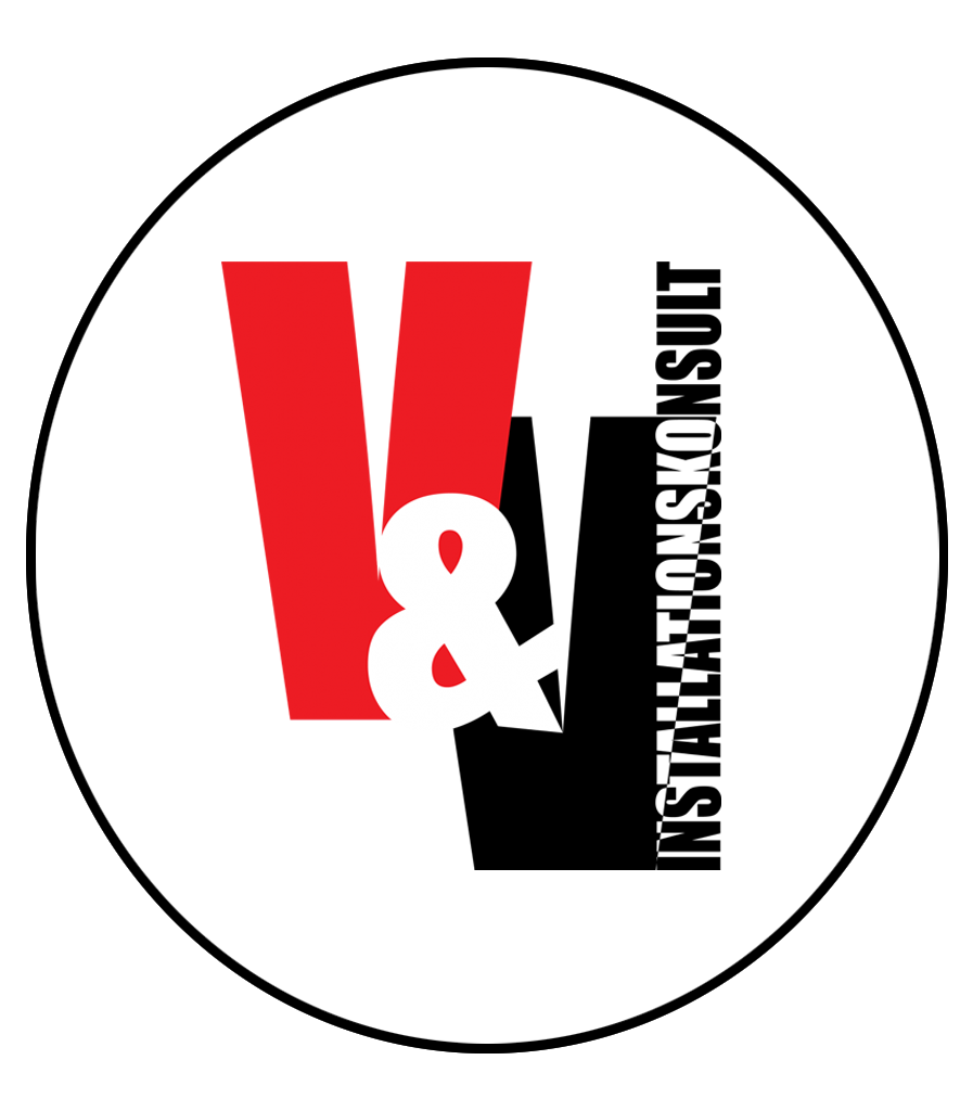 V&V INSTALLATIONSKONSULT AB logotyp