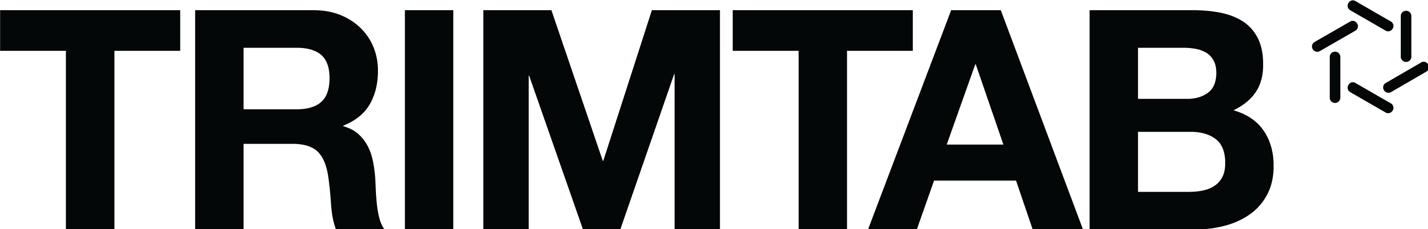 Trim tab AB logotyp