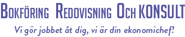 Bro Konsult och Ekonomi AB logotyp