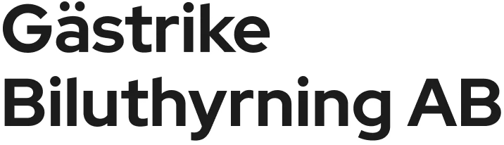 Gästrike Biluthyrning AB logotyp