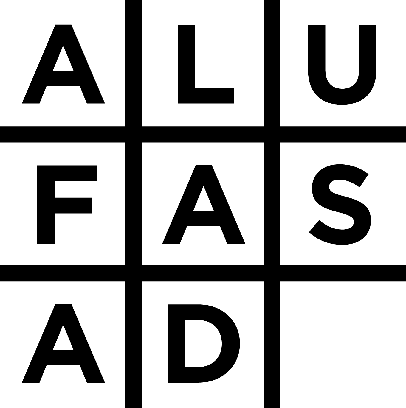 Alufasad Nordic AB logotyp