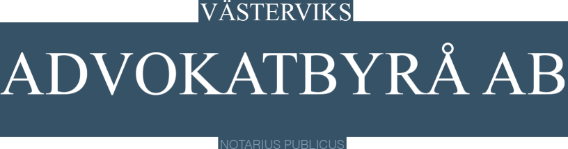 Västerviks Advokatbyrå AB logotyp
