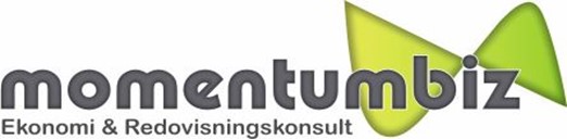 Momentumbiz Ekonomi & Redovisningskonsult AB logotyp